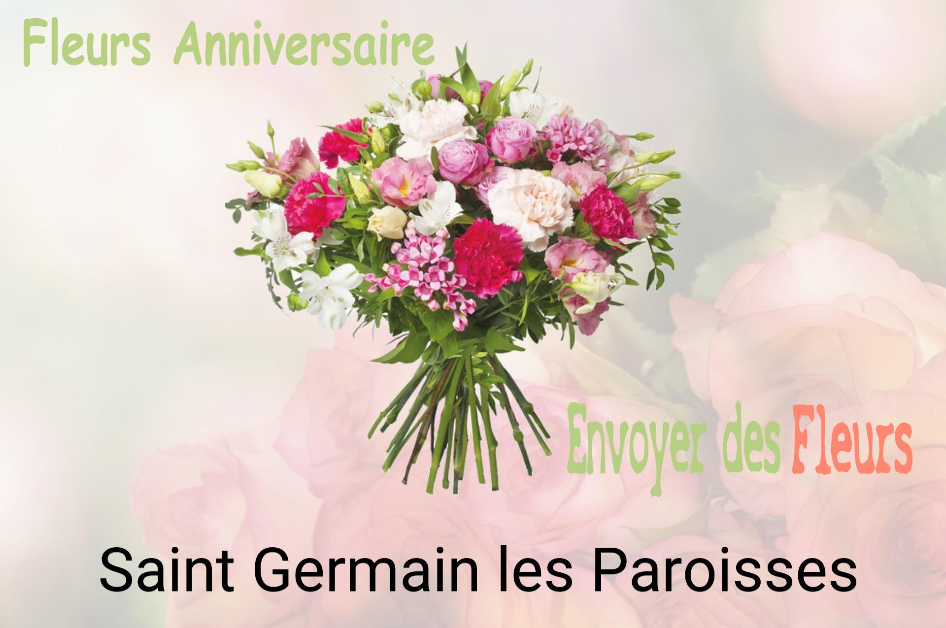 Bouquet de fleurs d’anniversaire livré à Saint-Germain-les-Paroisses
